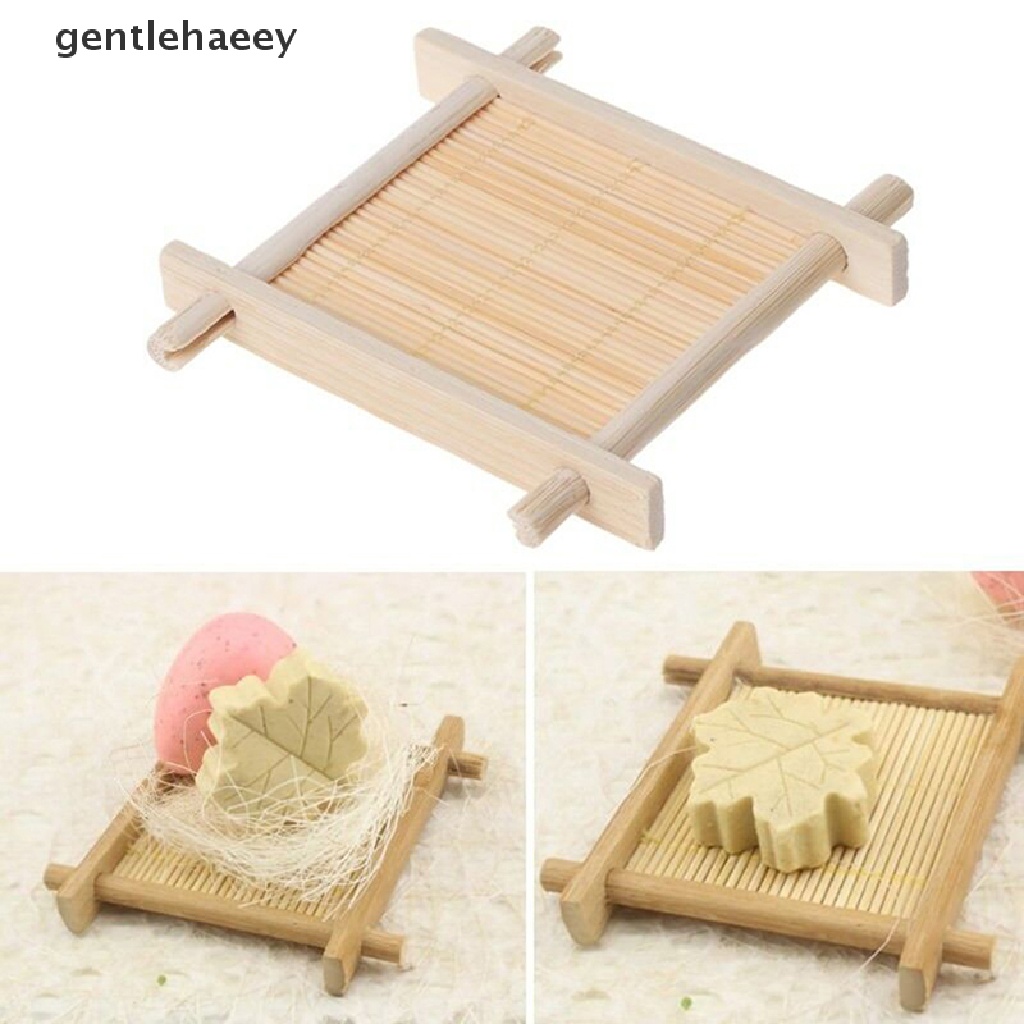 Giá Đỡ Xà Phòng Bằng Gỗ Tre Tiện Dụng