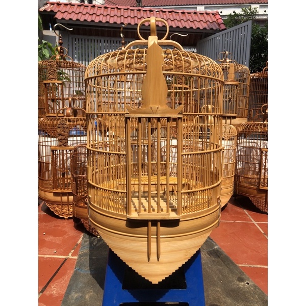 Lồng chim Hoạ mi chân trơn cửa kiểu lạng sơn