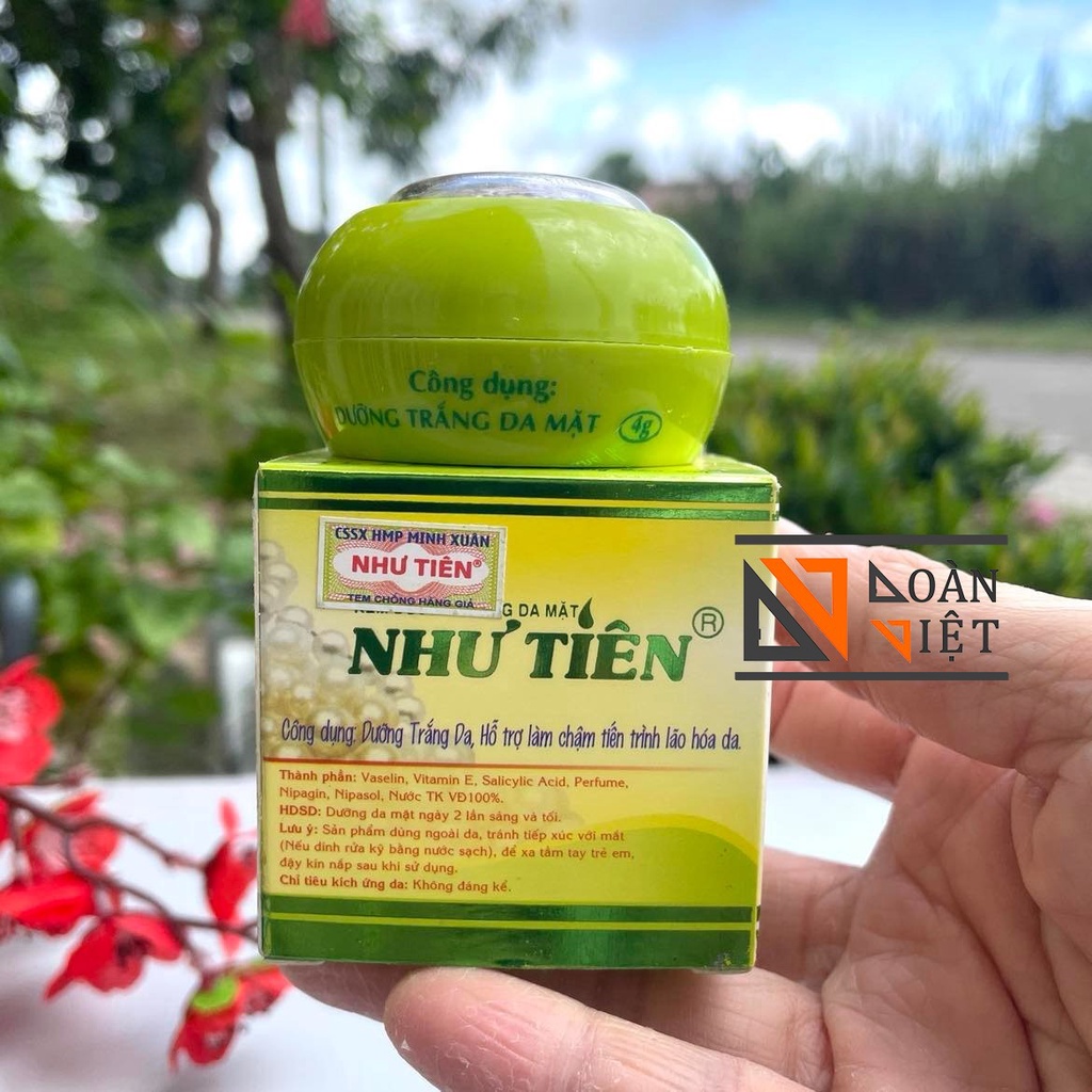 Kem FACE Như Tiên - Mụn, Nám, Trắng tái tạo da, làm chậm quá trình lão hoá da. Hàng chuẩn Công ty