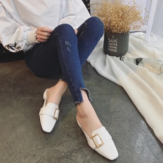Sục nữ mũi vuông đế 3cm (ảnh thật)