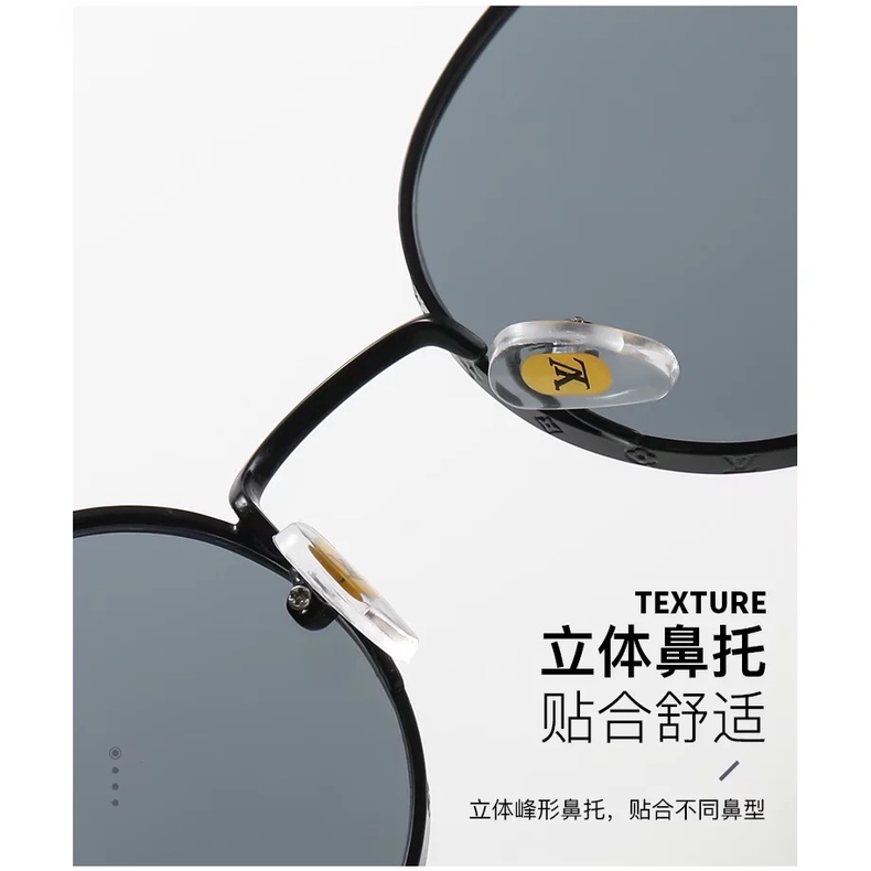 Kính Râm LV 2022 Gọng Tròn Kim Loại Sang Trọng Phong Cách vintage Cho Nam Và Nữ