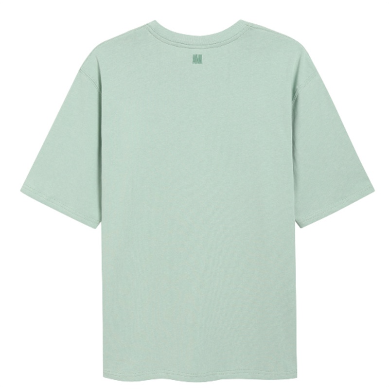 Áo Thun Cotton Thể Thao Tay Ngắn Plus Size Thêu Họa Tiết Ami Bán Chạy Nhất Cho Nam Và Nữ