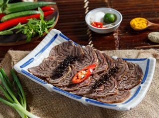 Lõi rùa bò ngâm mắm