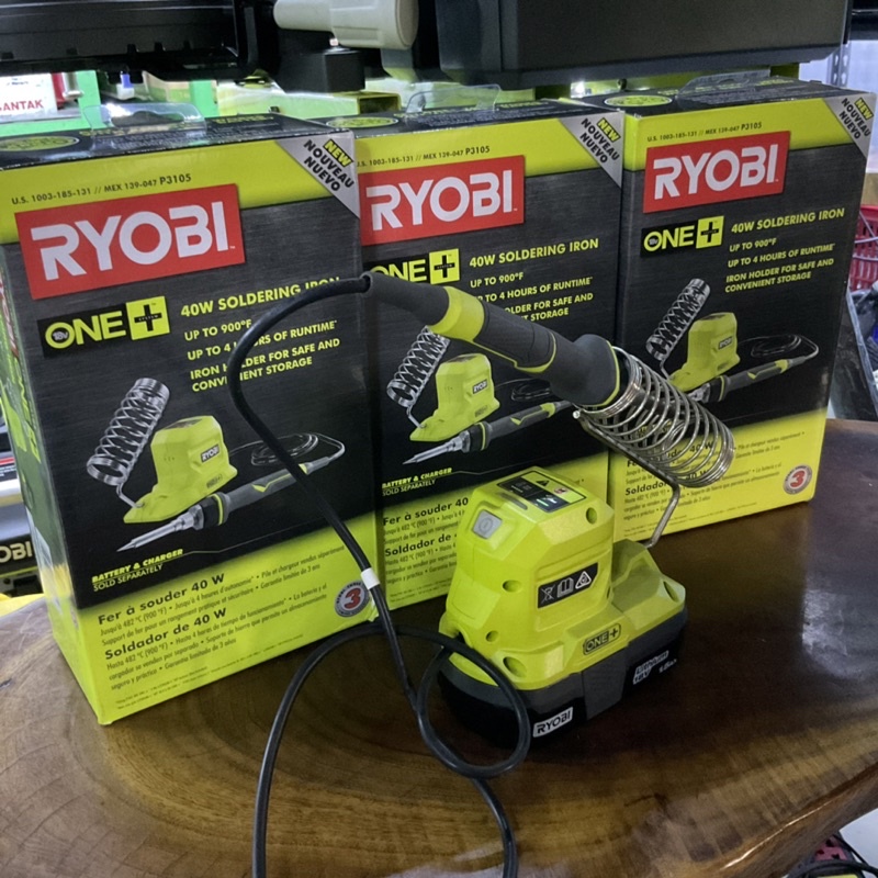 Hàn chì pin 18V Ryobi mới 100%