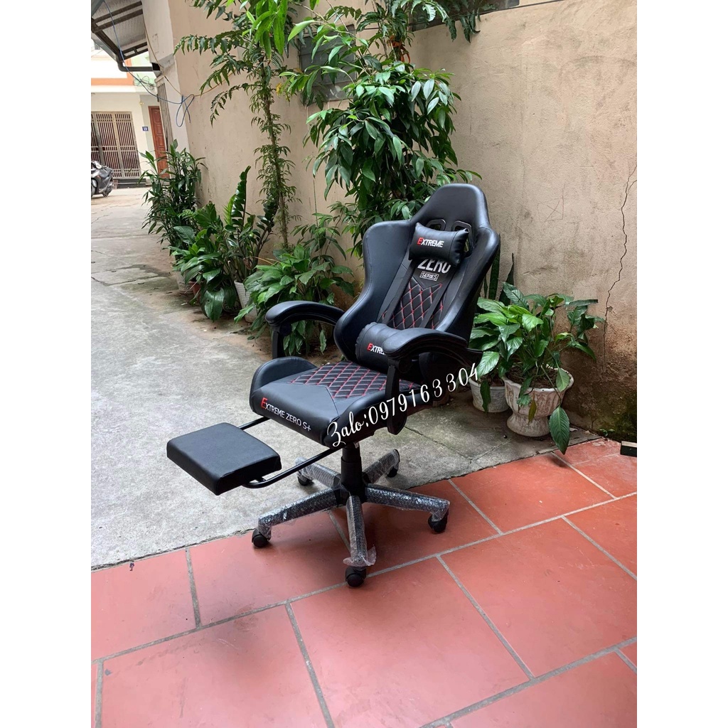 Ghế Gaming Extreme Zero S+ có gác chân - Ghế học tập, làm việc, chơi game