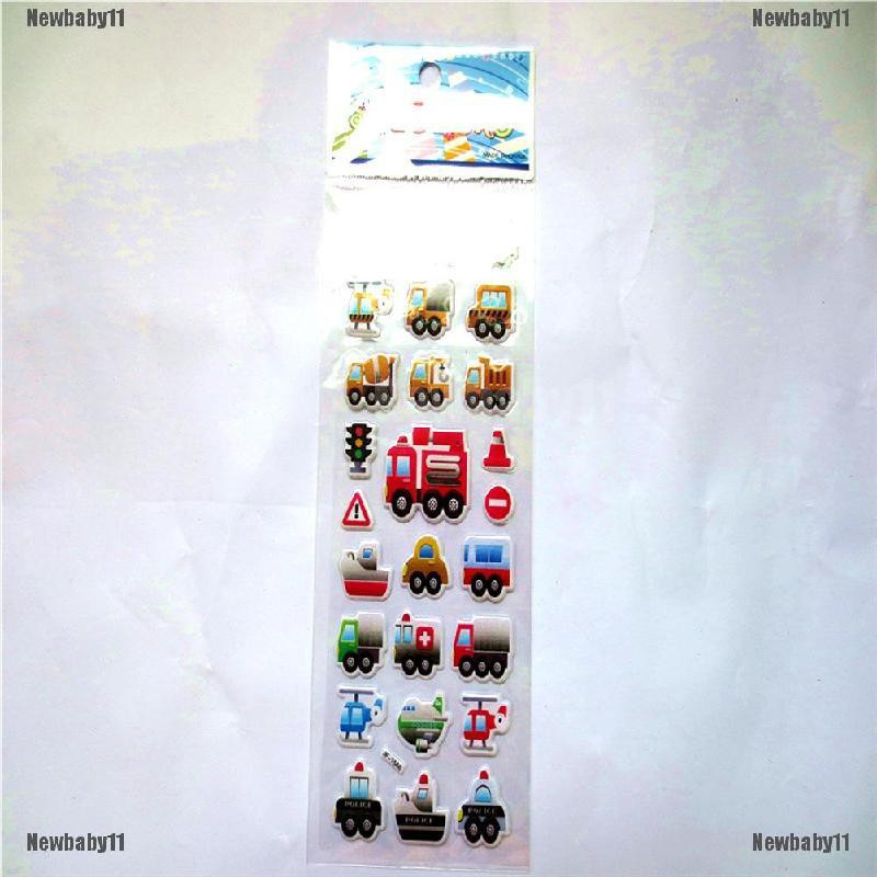 Sticker Hoạt Hình Dán Trang Trí Sổ Tay Cho Bé
