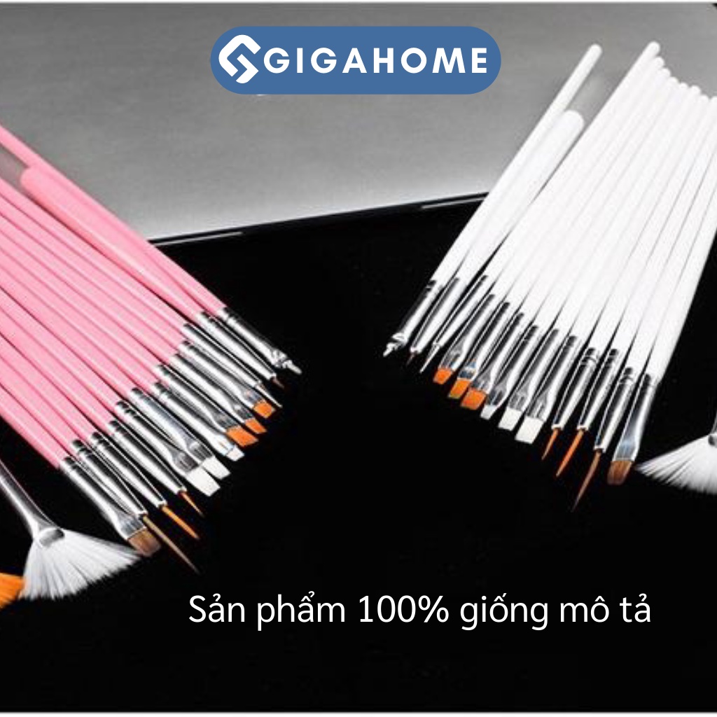 Bộ 15 Cây Cọ Vẽ Móng Nghệ Thuật GIGAHOME Chuyên Nghiệp 6012