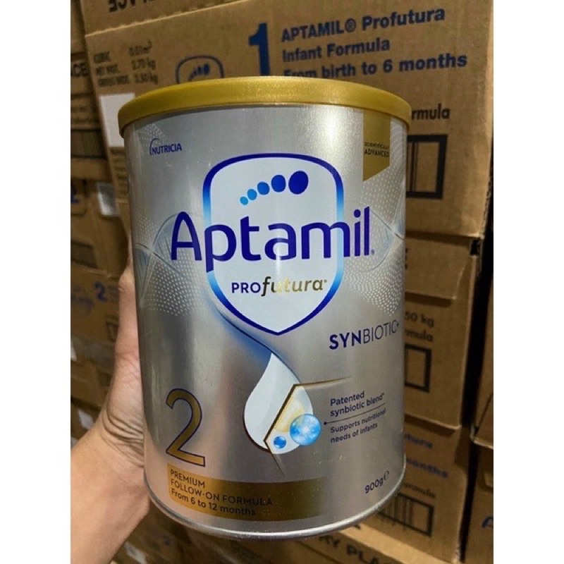 🍼Sữa APTAMIL ÚC 900gr đủ 4 số Hàng AIR (Mẫu mới, date 3/2022)