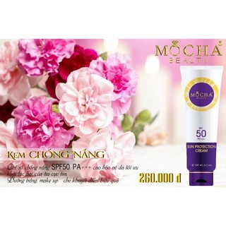 KEM CHỐNG NẮNG DƯỠNG TRẮNG MOCHA