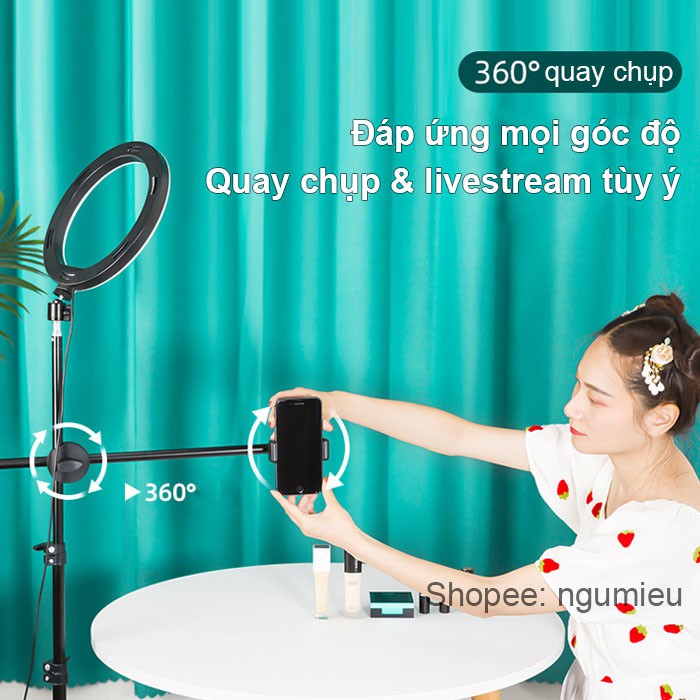 Giá đỡ điện thoại 3 chân, tripod quay phim, chụp hình từ trên xuống