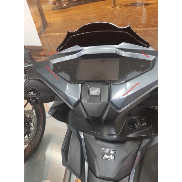 Trang trí ốp tay lái AIR BLADE 2020-2021-2022-2023 hàng chính hãng honda