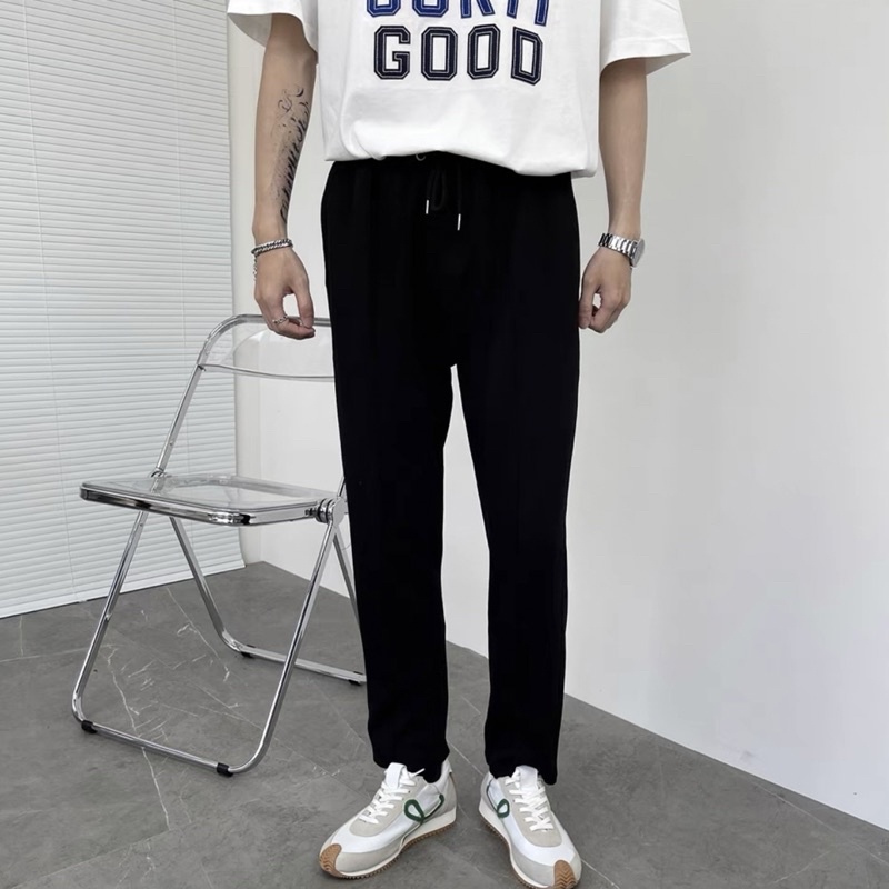 Quần Baggy Nam Lửng Poly Korea Unisex