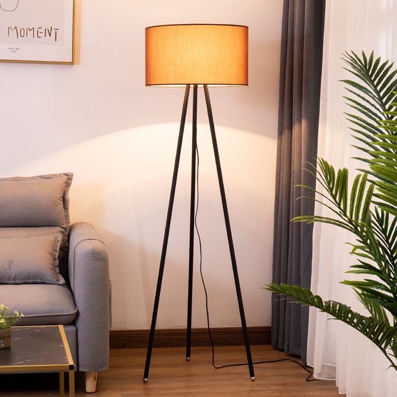 Đèn cây đứng 3 chân, đèn sàn cao cấp sang trọng trang trí nội thất - Kèm bóng LED cao cấp