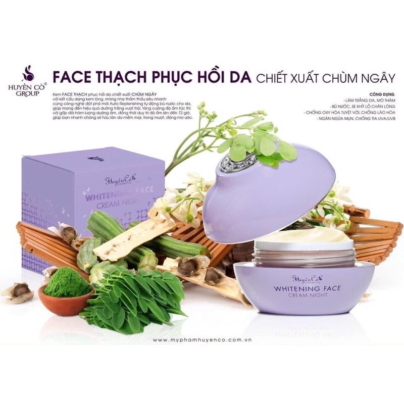 KEM FACE ĐÊM CHÙM NGÂY HUYỀN CÒ
