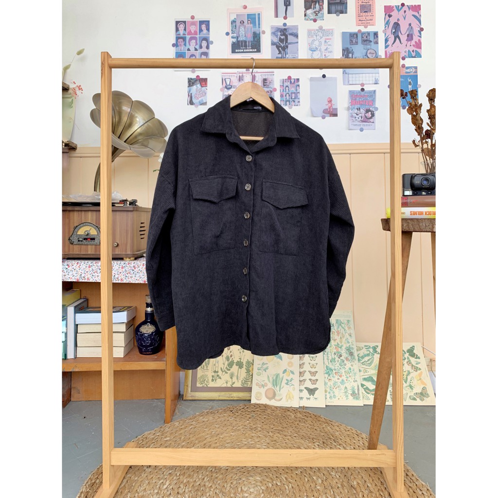 DOTTIE - Áo Khoác Corduroy Dáng Rộng Nữ T0088 | BigBuy360 - bigbuy360.vn