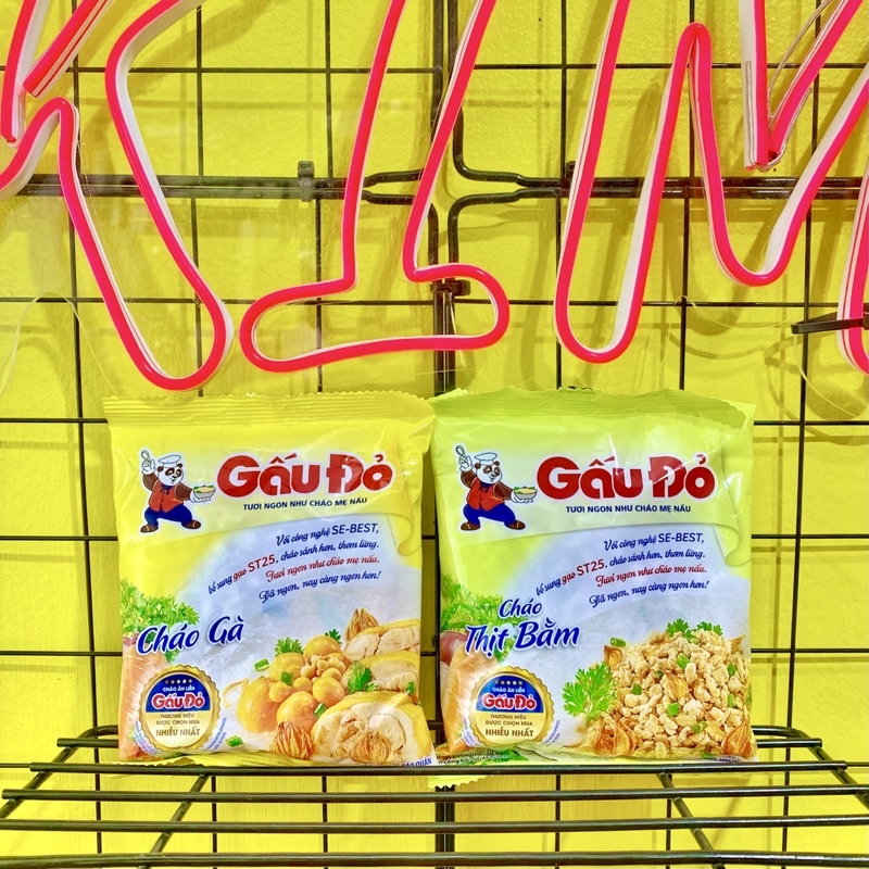 Cháo Gấu Đỏ gói 50g