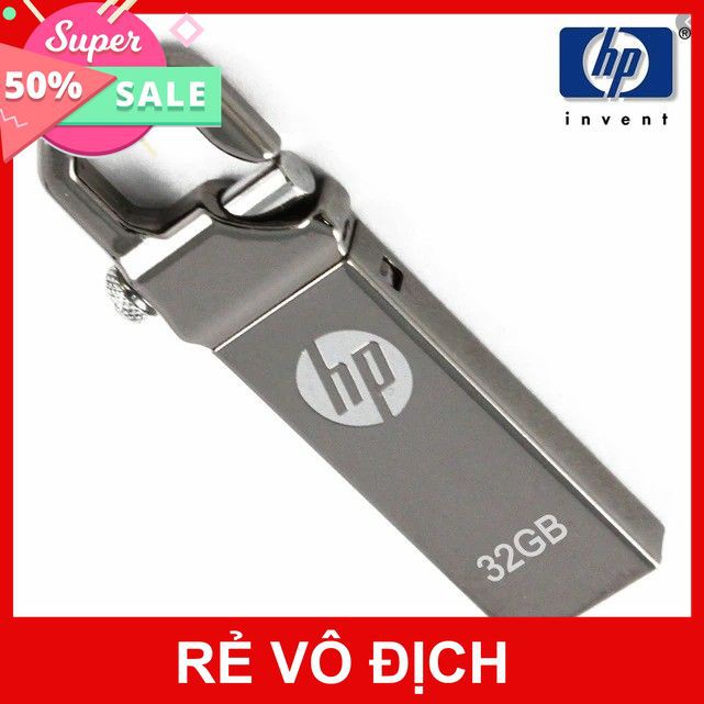 [XÃ KHO] USB HP MÓC KHÓA 4GB, 8GB, 16GB, 32GB [HCM]