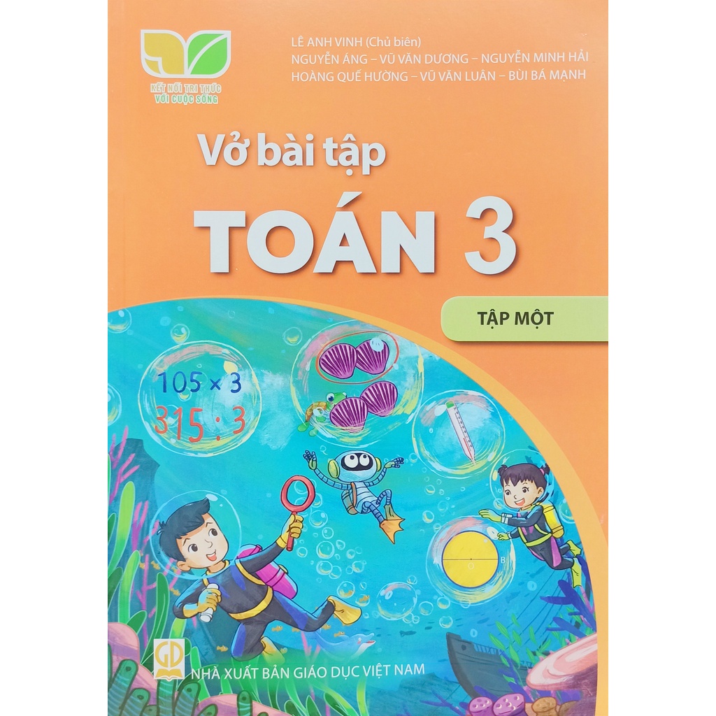 Sách - Combo 4 cuốn sách Toán lớp 3 (Kết nối tri thức với cuộc sống)