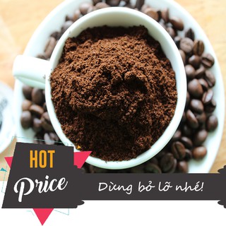 [GÓI DÙNG THỬ 100G] CÀ PHÊ ROBUSTA RANG XAY TÚI MINI 100GR