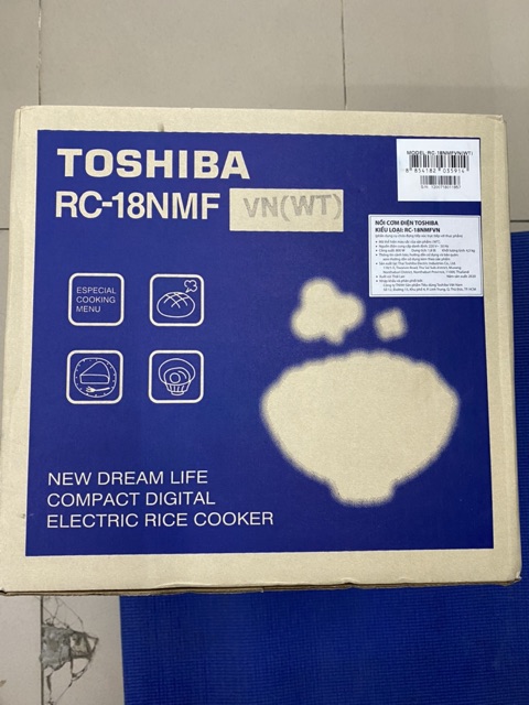 Nồi cơm toshiba 1,8 lít