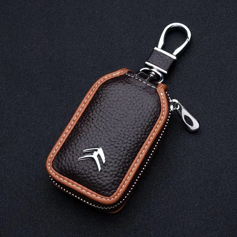 Bao Da Bảo Vệ Chìa Khóa Thông Minh Cho Xe Hơi Citroen DS C1 C2 C3 C4 C4L Picasso Elysee