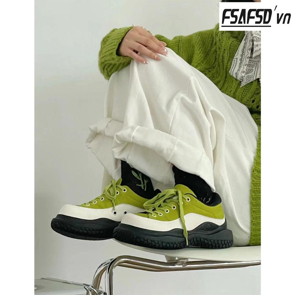 Giày Thể Thao Canvas Đế Dày Thời Trang Nữ Tính
