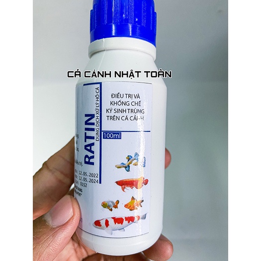 RATIN TRÙNG MỎ NEO, RẬN NƯỚC, DIỆT KÍ SINH TRÙNG TỐI ƯU CHO CÁC LOẠI CÁ CẢNH ACPHARNO
