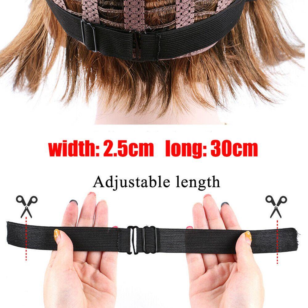 LILYES Phụ Kiện Tóc Giả Rộng 2.5cm Màu Đen