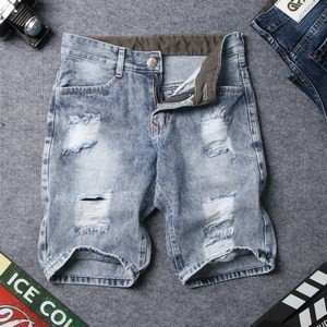 Quần short jean nam đen bạc rách đẹp TS415 Tronshop | BigBuy360 - bigbuy360.vn