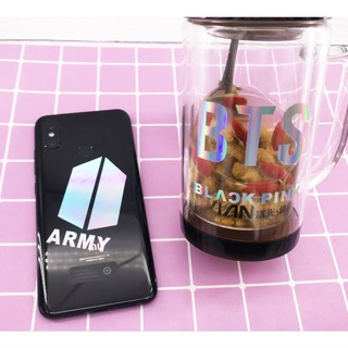 Sticker hologram Black Pink phản quang
