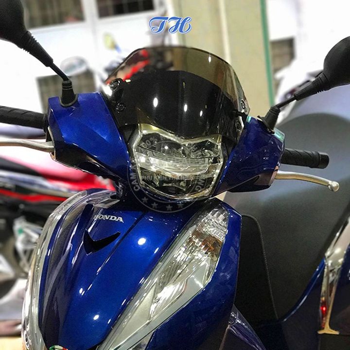 Kính Chắn Gió SH300I Màu Đen Khói chính hãng zhipat