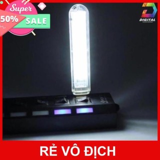 [Combo 2 Đèn Led] Đèn Led Mini 8 Bóng Siêu Sáng Cổng USB