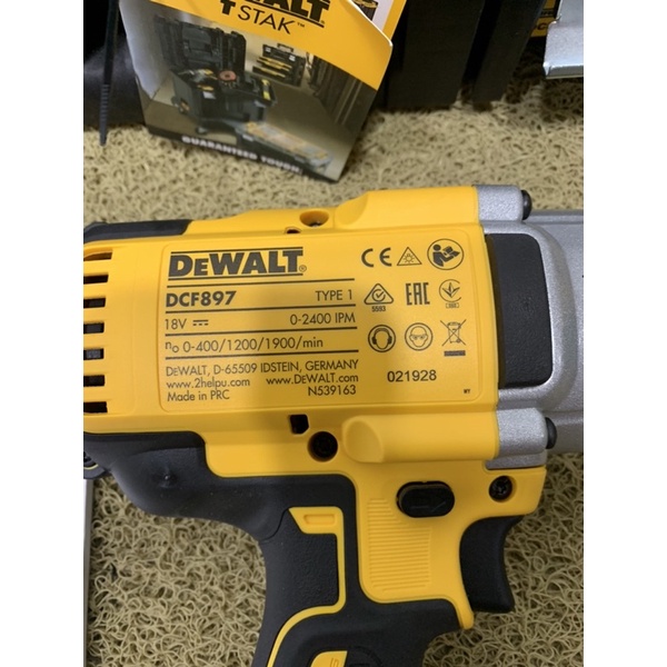 Thân máy Bulong Dewatl DCF897