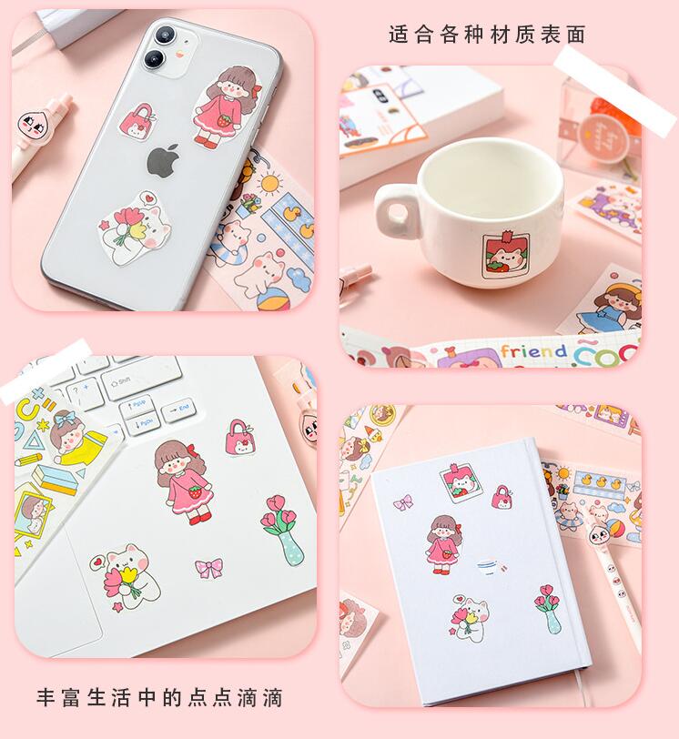 Hình Dán Trang Trí Sáng Tạo Đáng Yêu