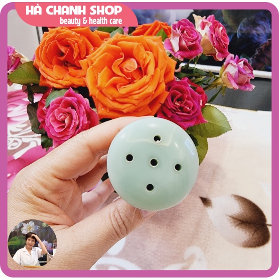 Con Lăn Xông Ngải Cứu Gua Sha Massage Mặt Ngải Cứu Chăm Sóc Da Săn Chắc Chống Lão Hóa Da