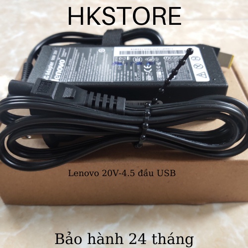 Sạc Laptop Lenovo 20V-3.25A 65W đầu USB Lenovo T440 E531 g40-70 g50-70 G500 T540 G400 G410 G500 yoga s1 14 15 260