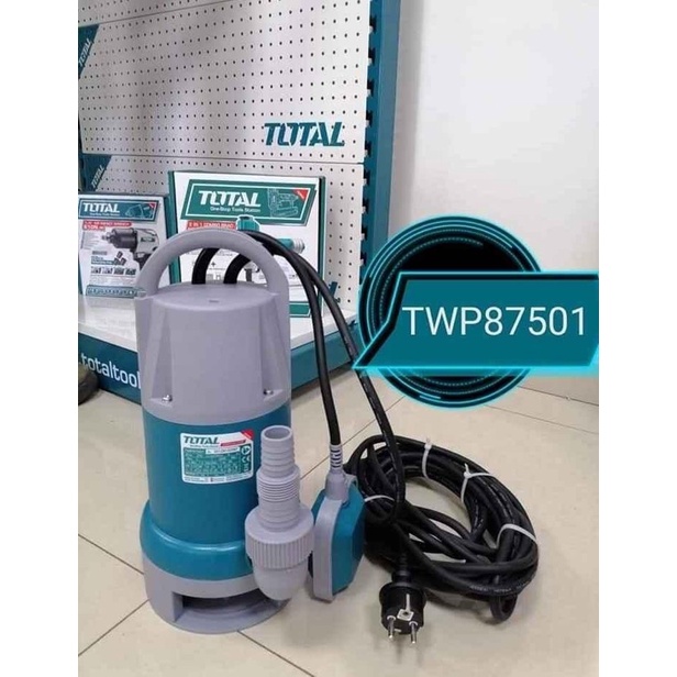 TOTAL Máy Bơm Chìm Nước Thải 1HP TWP87501 (Cam kết Chính Hãng 100%)