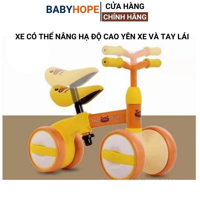 Xe chòi chân thăng bằng cho bé 1 2 3 tuổi khung thép chịu lực cao, tay lái xoay 360 độ