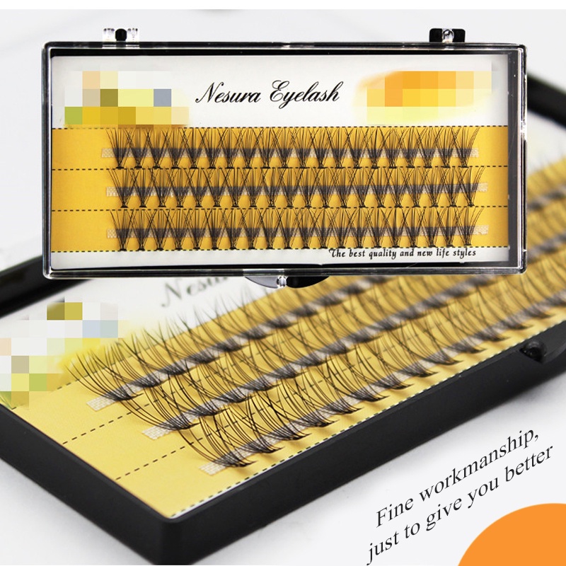 Hộp 60 cụm mi giả SUAKE trang điểm tự nhiên dễ sử dụng