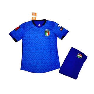 Áo Italia vải Thun cao cấp Cực Chất/ Bộ Quần Áo Thể Thao Tuyển Ý 2022