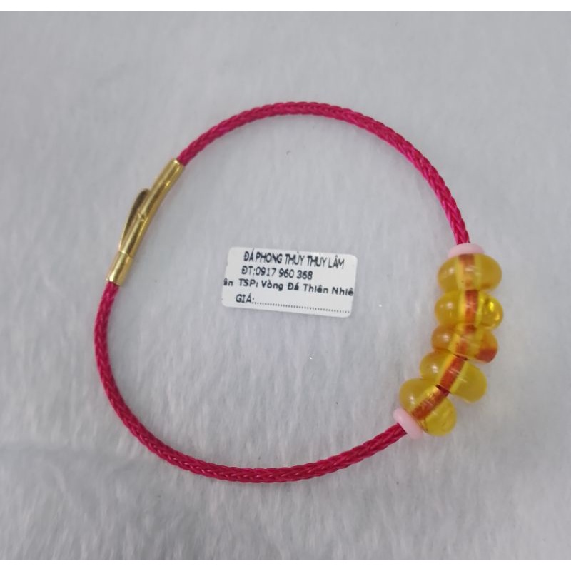 Vòng tay nam nữ đồng điếu hô phach tự nhiên may mắn tài lộc bao kiêm định