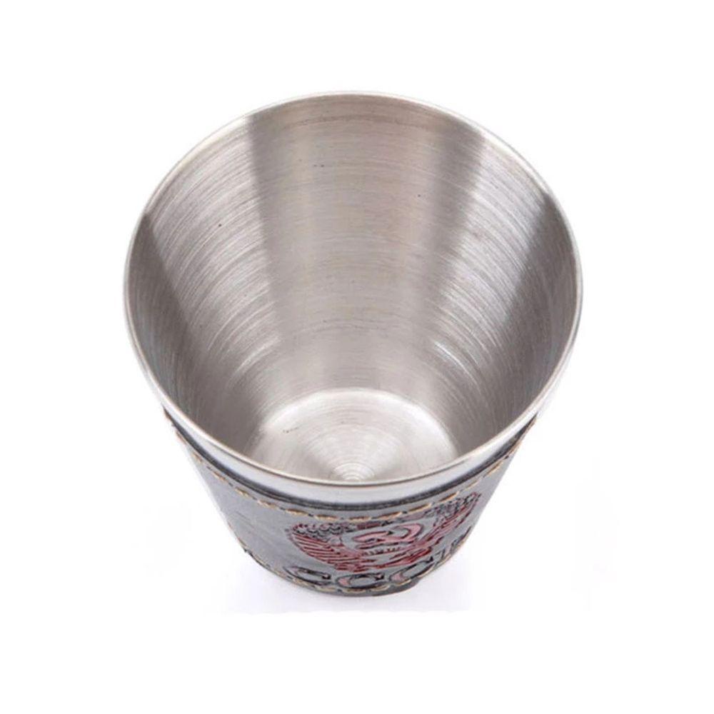 Túi Da PU Phối Inox Đựng Ly Bia / Rượu Tiện Dụng Mang Theo Du Lịch Dã Ngoại
