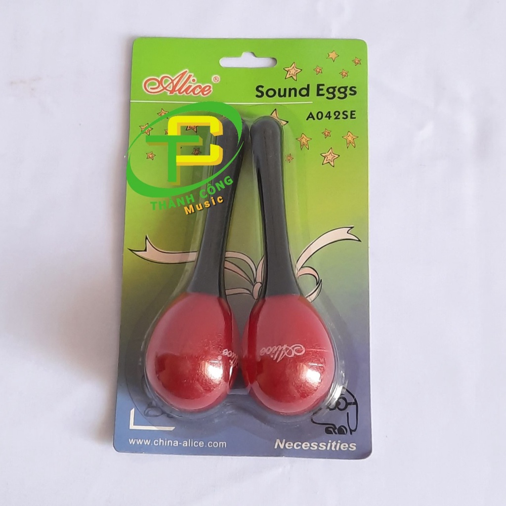 Maracas Alice đùi gà nhỏ sound eggs 1 cặp