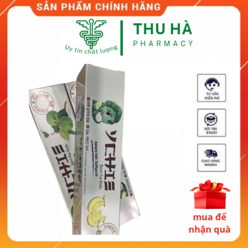 Kem đánh răng kids hữu cơ Ychie Hàn Quốc cho bé từ 2 tuổi