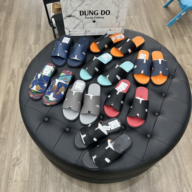 Dép lê nam quai chữ H đủ màu kèm ảnh thật video tại shop