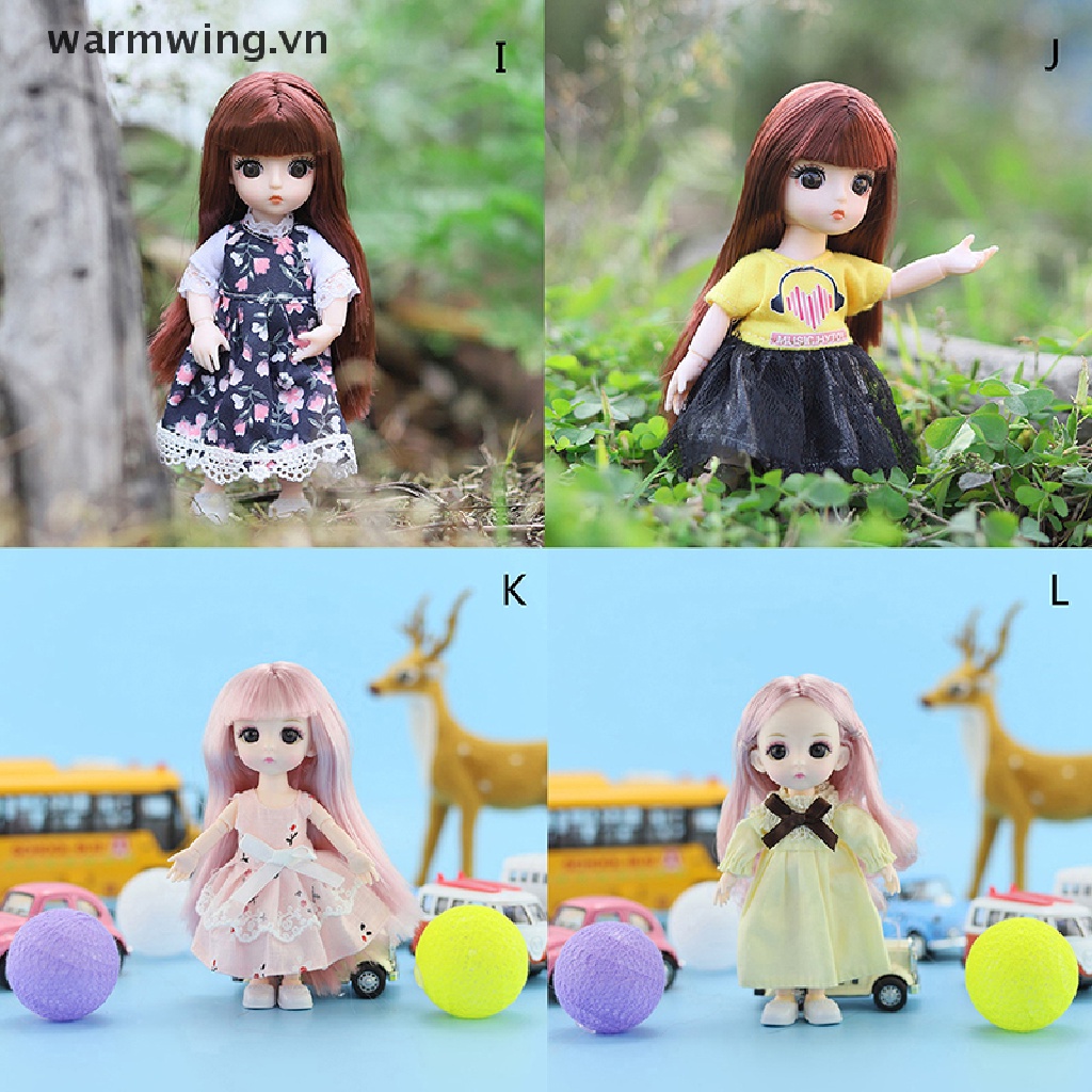 【warmwing】 1 Set 16cm Doll Clothes Skirt Universal Clothing Girls Toys Accessories Gifts .