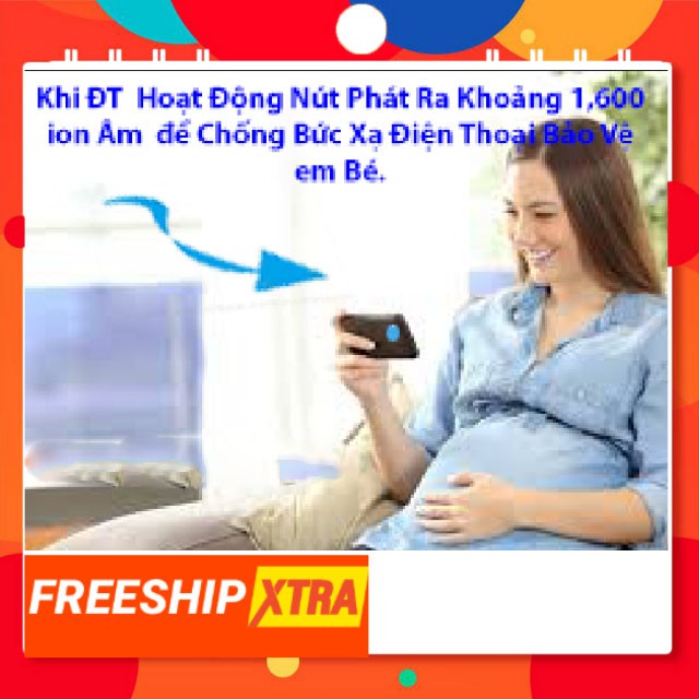 [Qua Tang Cho Ba Bau] y nghia,Mieng dan dien thoai, Nút Chắn Sóng, Giảm, Bức Xạ Sóng Điện Từ, Cation Shield, Phát Ion Âm