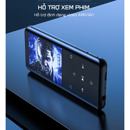 [Mã ELHACE giảm 4% đơn 300K] Máy Nghe Nhạc MP3 Màn Hình Cảm Ứng Bluetooth Ruizu D25 Bộ Nhớ Trong 16GB - Hàng Chính Hãng