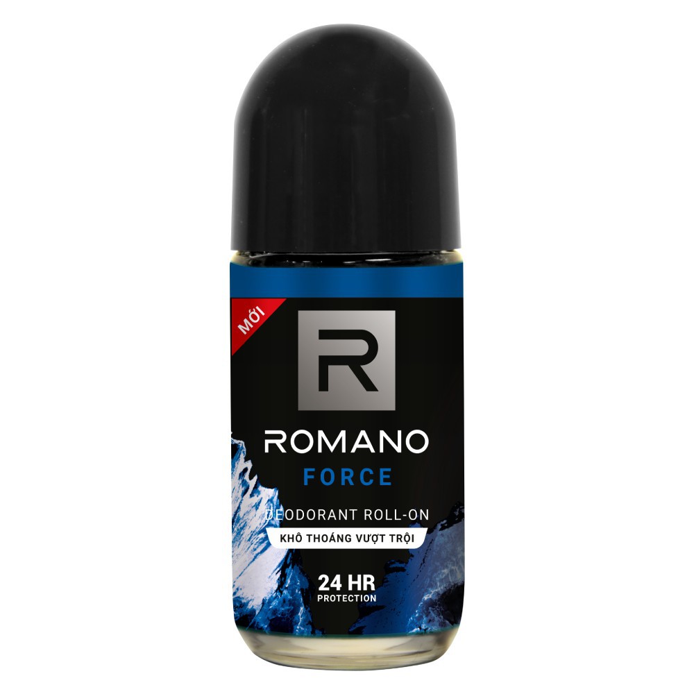 SMP- Lăn khử mùi cao cấp Romano Force mạnh mẽ tự tin kháng khuẩn & khô thoáng cả ngày 50ml