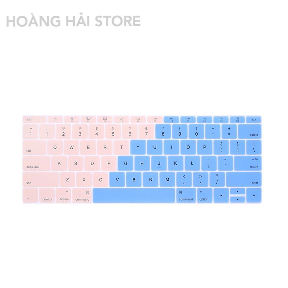 MIẾNG PHỦ BÀN PHÍM, PHỦ PHÍM, TẤM PHỦ BÀN PHÍM BẰNG SILICON CHỐNG BỤI, CHỐNG NƯỚC BẢO VỆ CHO MACBOOK MÀU OMBRE